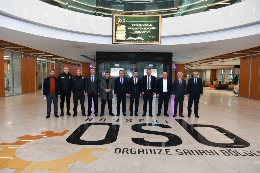 Kayseri Osb’de Güvenlik Üst Düzeye Çıkarılacak