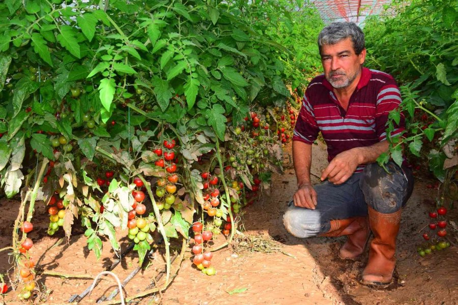 Kumluca’da Çamur İçinde Üretim