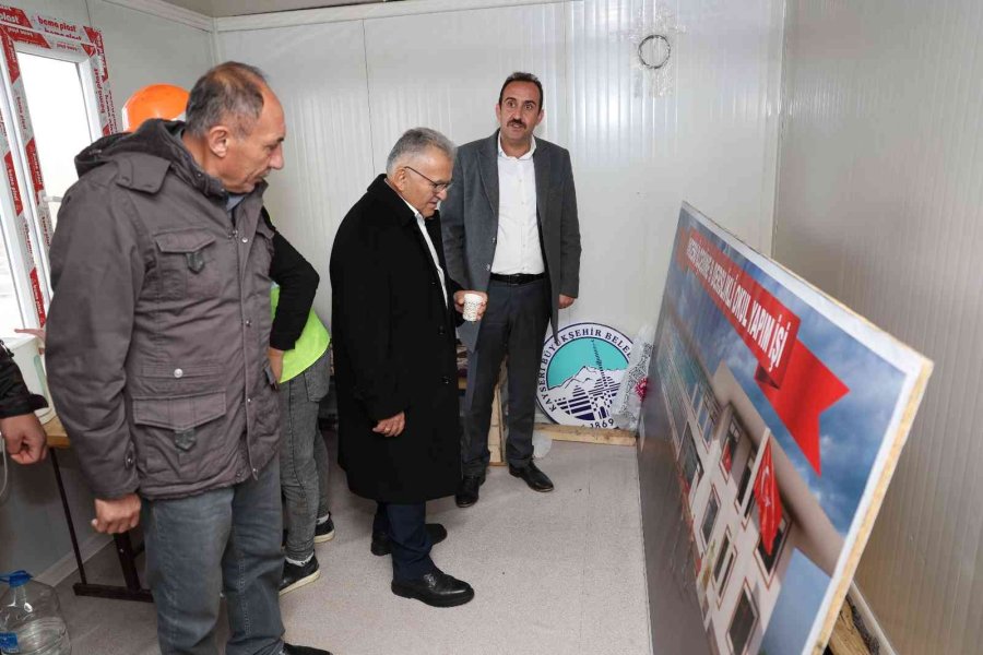 Başkan Büyükkılıç, İncesu’daki Yatırımları Yerinde İnceledi