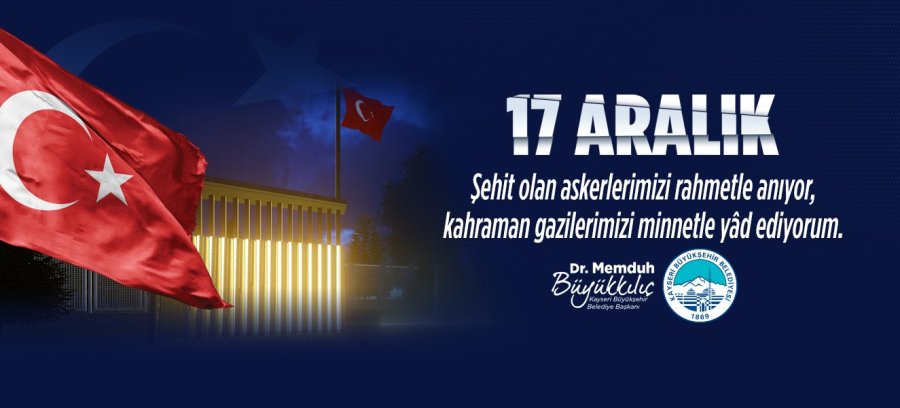 Başkan Büyükkılıç: “o Kara Günü Unutmadık, Unutmayacağız”