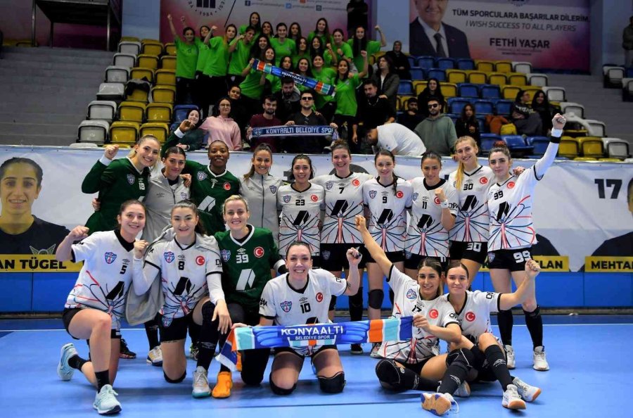 Konyaaltı Sk Devre Arasına Galibiyetle Girdi