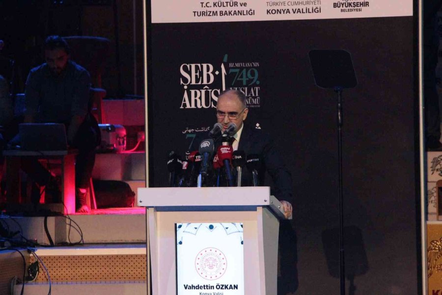 749. Vuslat Yıl Dönümü Anma Törenleri Şeb-i Arus Programı İle Sona Erdi