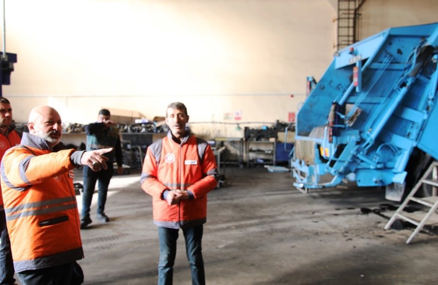 Başkan Çolakbayrakdar: “atölyemiz, Fabrika Gibi Birçok Alanda Hizmet Üretiyor”