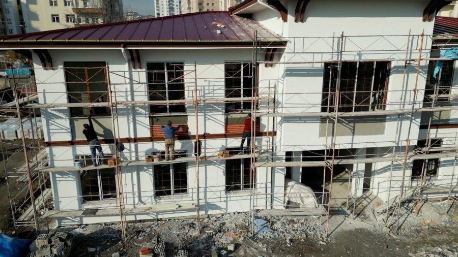 Nurettin-naciye Setenci Aile Sağlığı Merkezi Hızla Tamamlanıyor