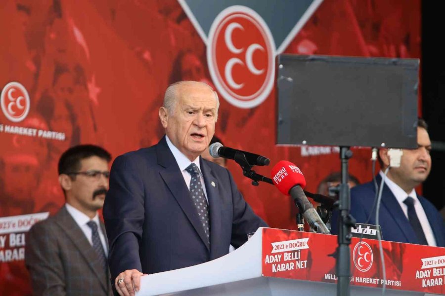 Mhp Genel Başkanı Bahçeli: "cumhur İttifakı, Türk Milletinin Ta Kendisidir"