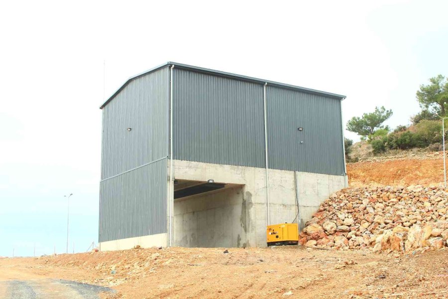 Gazipaşa Katı Atık Aktarma İstasyonu Tamamlandı