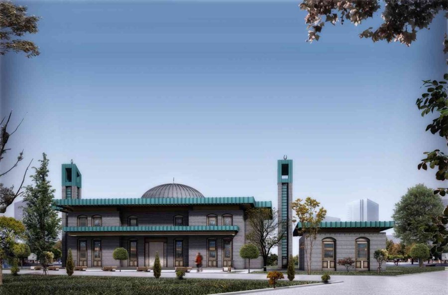 Melikgazi’de Şehitler Cami Sona Yaklaşıyor