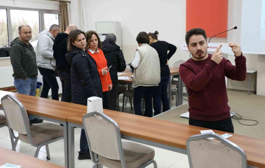 İl Tarım Müdürlüğü’nde Dikkat Çeken Sağlık Eğitimi