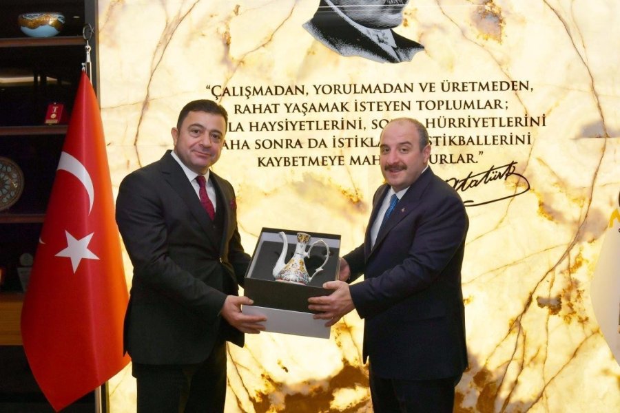 Başkan Yalçın Kayseri Osb’nin Taleplerini İletti