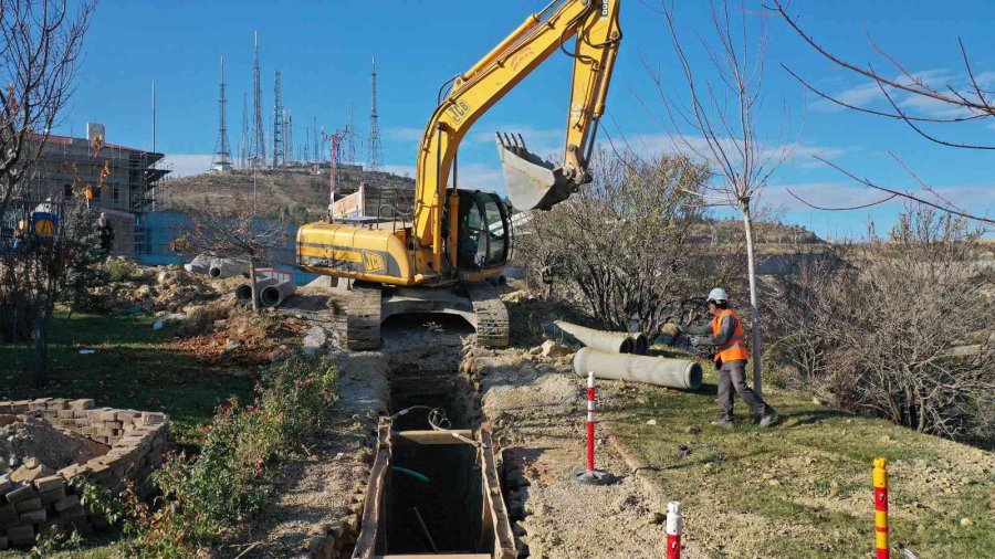 Akyokuş Kasrı’nın Kanalizasyon Alt Yapısı Tamamlandı