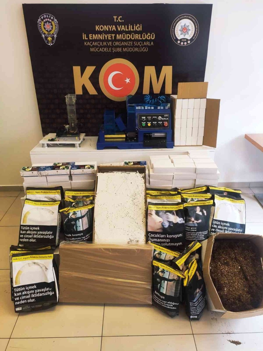 Konya’da Kaçakçılara Operasyon: 7 Gözaltı