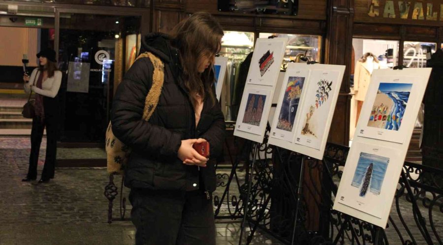 12. Uluslararası Eskişehir Karikatür Festivali’nde ‘göç’ Konusuna Dikkat Çekildi