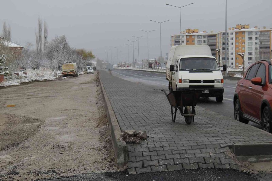 Bünyan’ın Çehresi Kar Kış Demeden Değişmeye Devam Ediyor