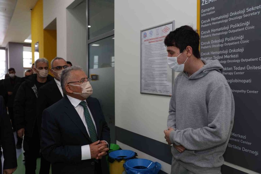 Başkan Büyükkılıç’tan Kanka’ya Ve Erü Diş Hekimliği’ne Ziyaret