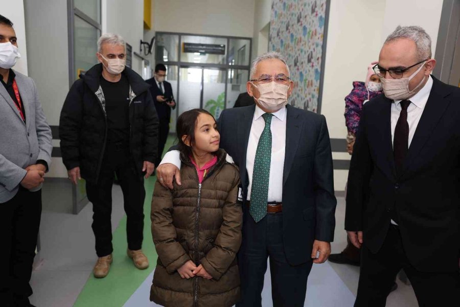 Başkan Büyükkılıç’tan Kanka’ya Ve Erü Diş Hekimliği’ne Ziyaret