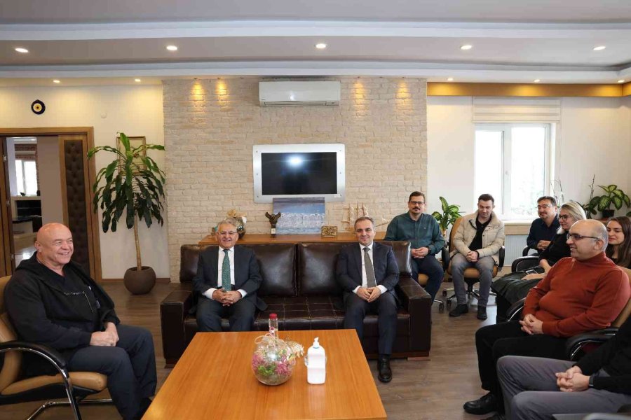 Başkan Büyükkılıç’tan Kanka’ya Ve Erü Diş Hekimliği’ne Ziyaret