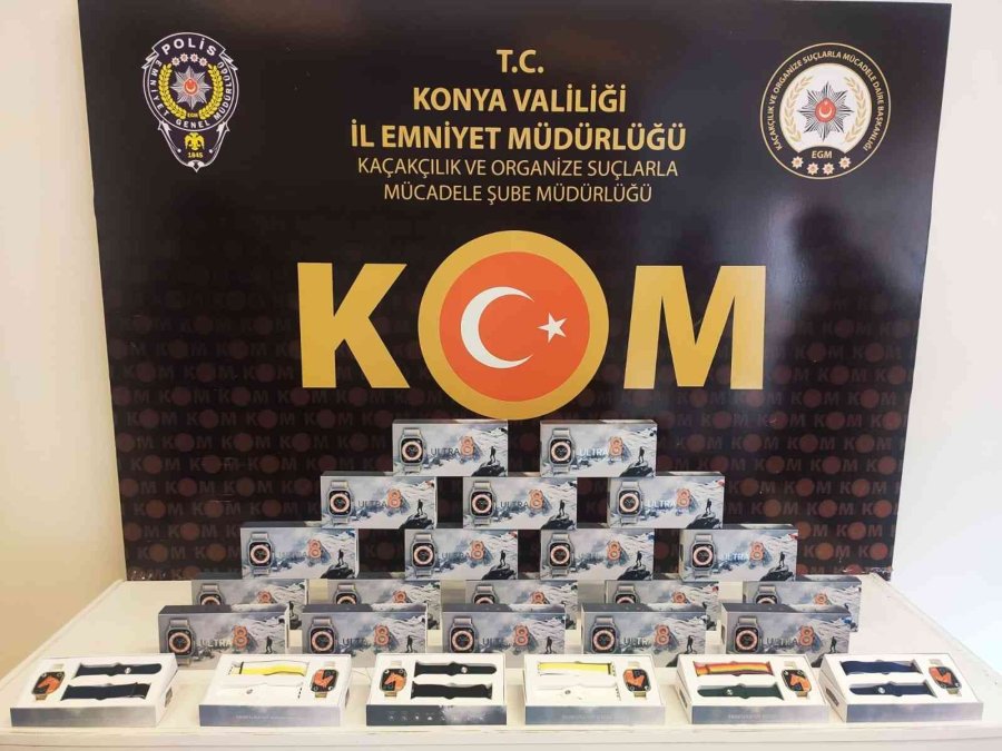 Konya’da Polis Kaçakçılara Göz Açtırmadı: 3 Gözaltı