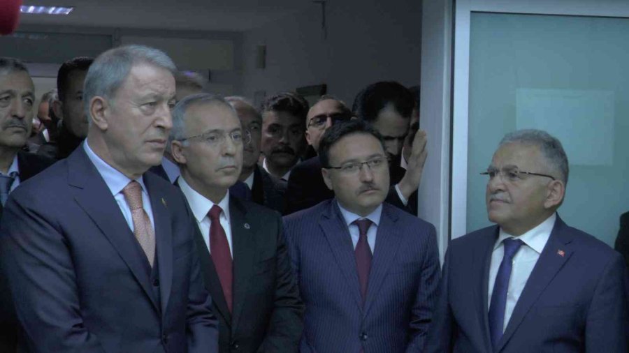 Bakan Akar: “kayserililer Her Zaman Her Konuda Devletin Yanında Olmuşlardır”