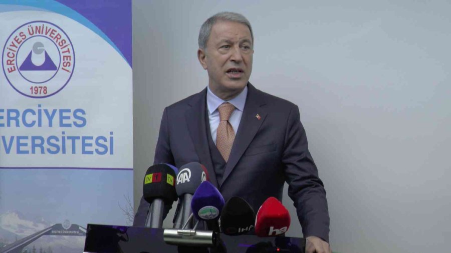 Bakan Akar: “kayserililer Her Zaman Her Konuda Devletin Yanında Olmuşlardır”