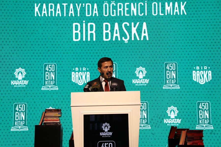 Karatay Belediyesi “35 Bin Kitap Desteği” Projesini Tanıttı