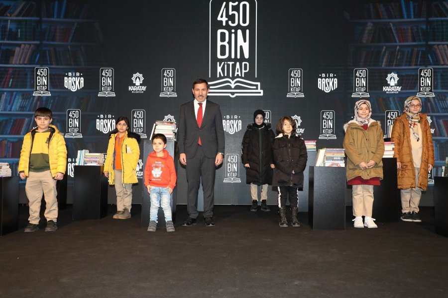 Karatay Belediyesi “35 Bin Kitap Desteği” Projesini Tanıttı