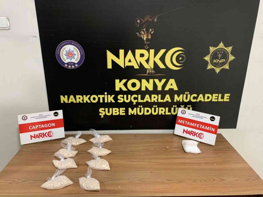 Baskın Yapılan Ev Uyuşturucu İmalathanesi Çıktı