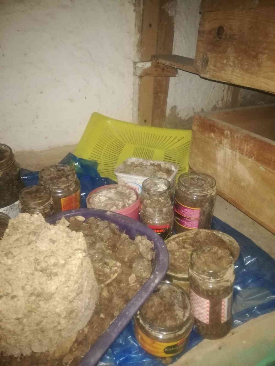 Baskın Yapılan Ev Uyuşturucu İmalathanesi Çıktı