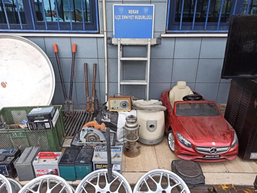 Konya’da Hırsızlık Şüphelisi Yakalandı