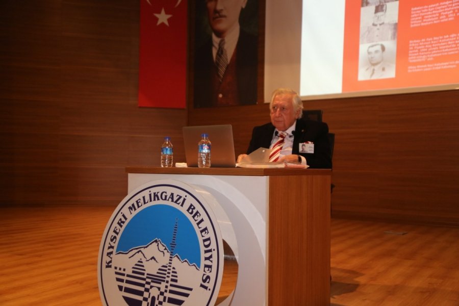 Melikgazi Belediyesi’nde ’33. Alay Komutanı Binbaşı Ali Faik Bey’ Semineri