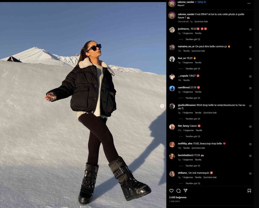 Yabancı Fenomenler Erciyes’e Çıkarma Yaptı