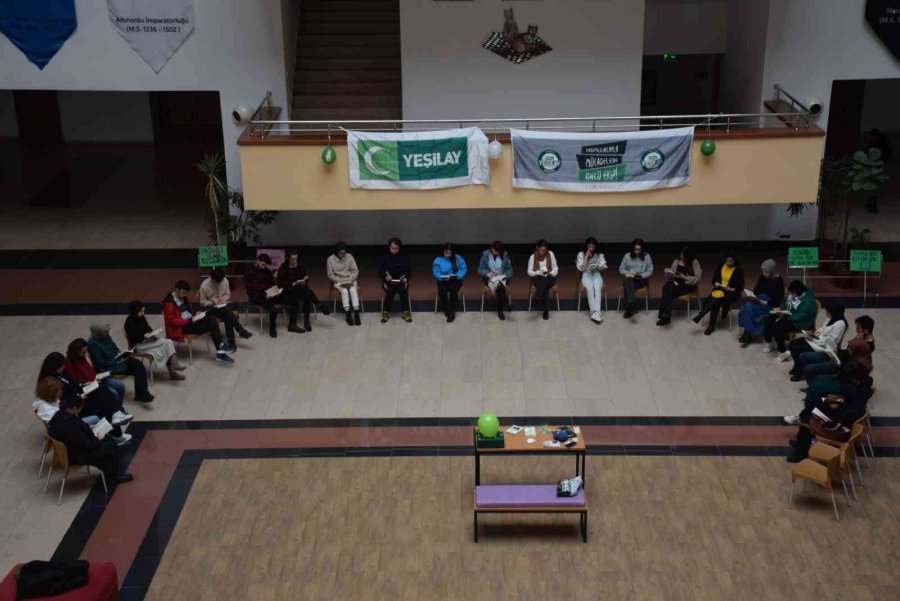 Genç Yeşilay Kulübünden Farkındalık Etkinliği