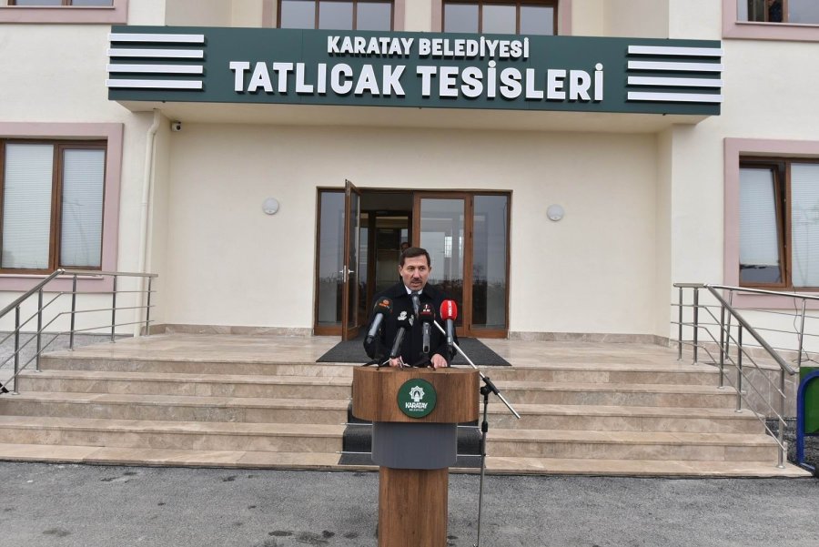 Karatay Belediyesi Tatlıcak Tesisleri Yeni Binası Açıldı