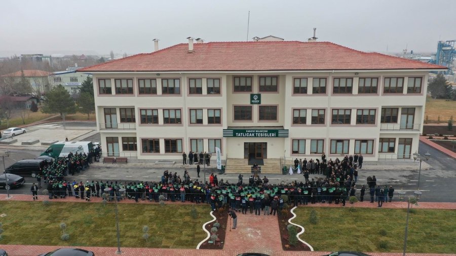 Karatay Belediyesi Tatlıcak Tesisleri Yeni Binası Açıldı