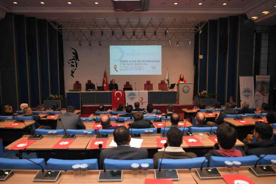 Büyükşehir Personeline Sigara Ve Baş Boyun Kanserleri Semineri