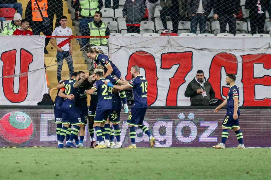 Spor Toto Süper Lig: Fta Antalyaspor: 0 - Mke Ankaragücü: 2 (maç Sonucu)