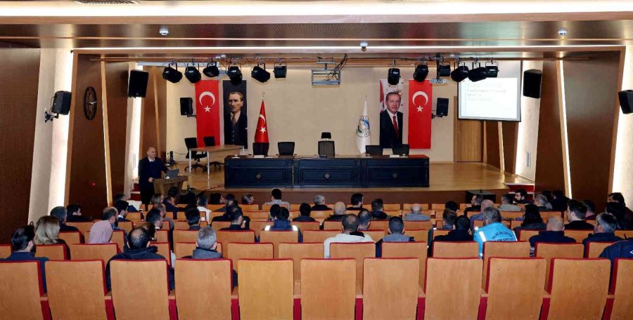 Talas’ta İş Güvenliği Eğitimleri Devam Ediyor