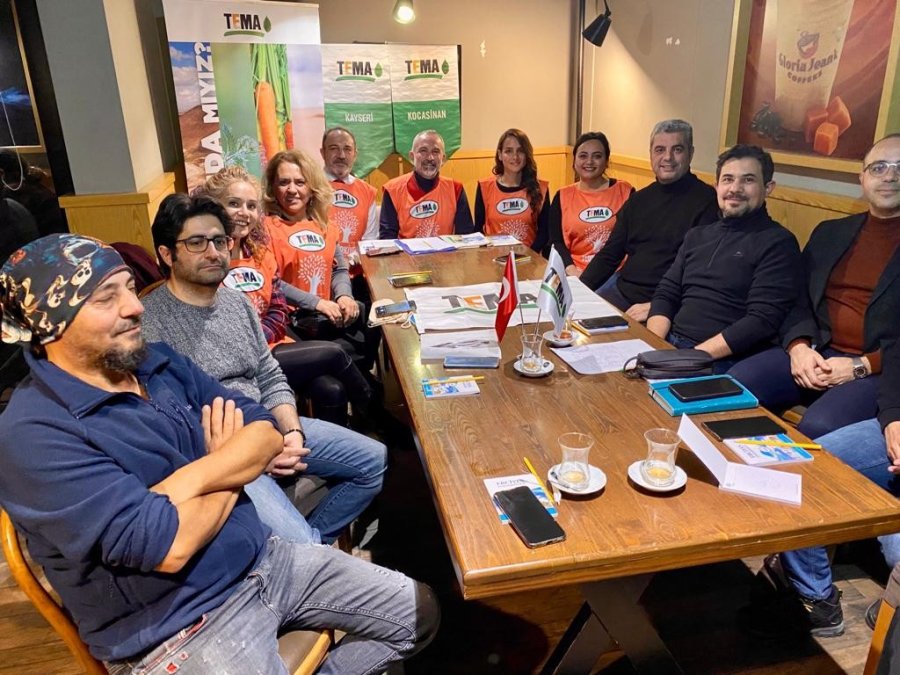 Tema Vakfı Kayseri Temsilciliği’nde Koordinasyon Toplantısı