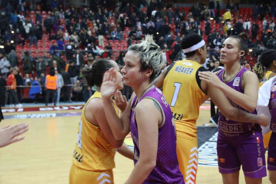 Tkbl: Melikgazi Kayseri Basketbol: 61 - Galatasaray: 100