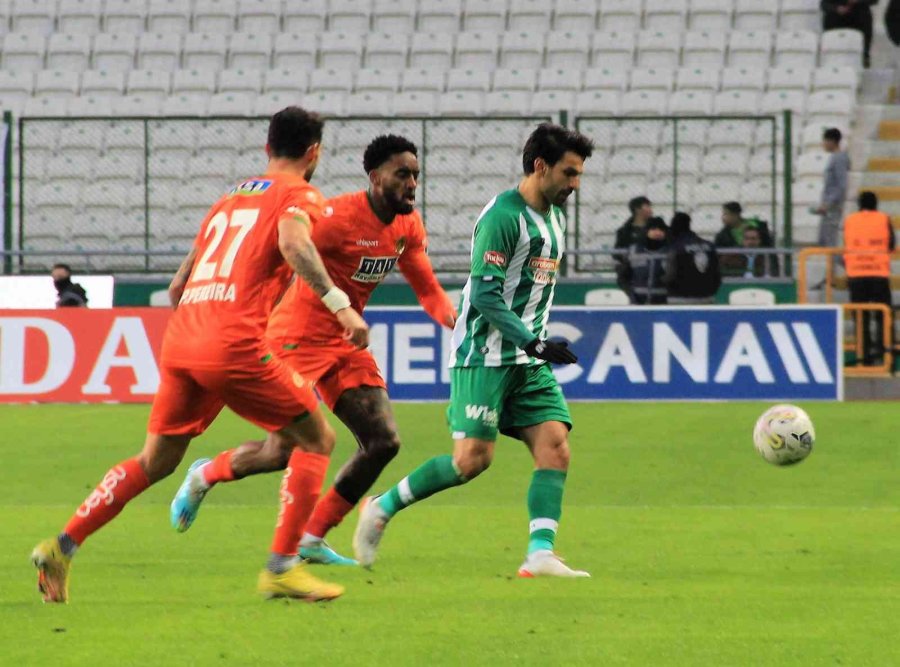 Spor Toto Süper Lig: Konyaspor: 2 - Alanyaspor: 2 (maç Sonucu)