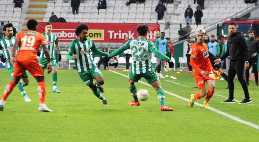 Spor Toto Süper Lig: Konyaspor: 2 - Alanyaspor: 2 (maç Sonucu)