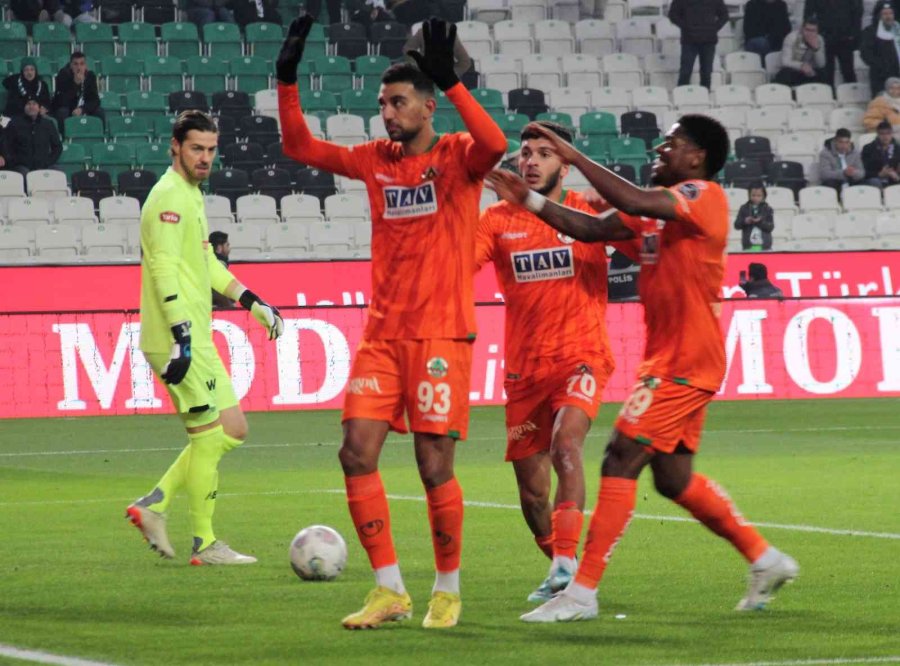 Spor Toto Süper Lig: Konyaspor: 2 - Alanyaspor: 2 (maç Sonucu)