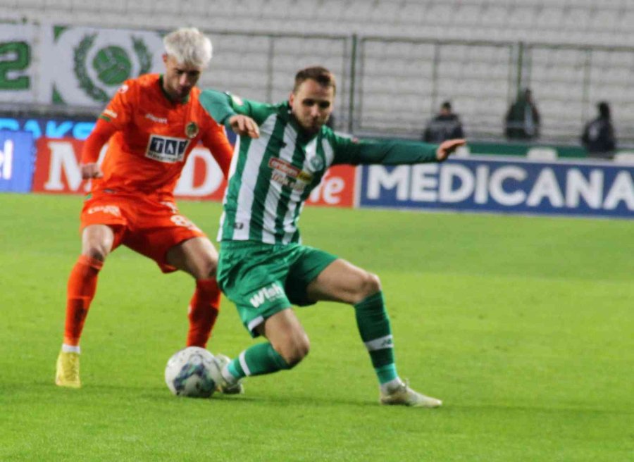 Spor Toto Süper Lig: Konyaspor: 2 - Alanyaspor: 2 (maç Sonucu)