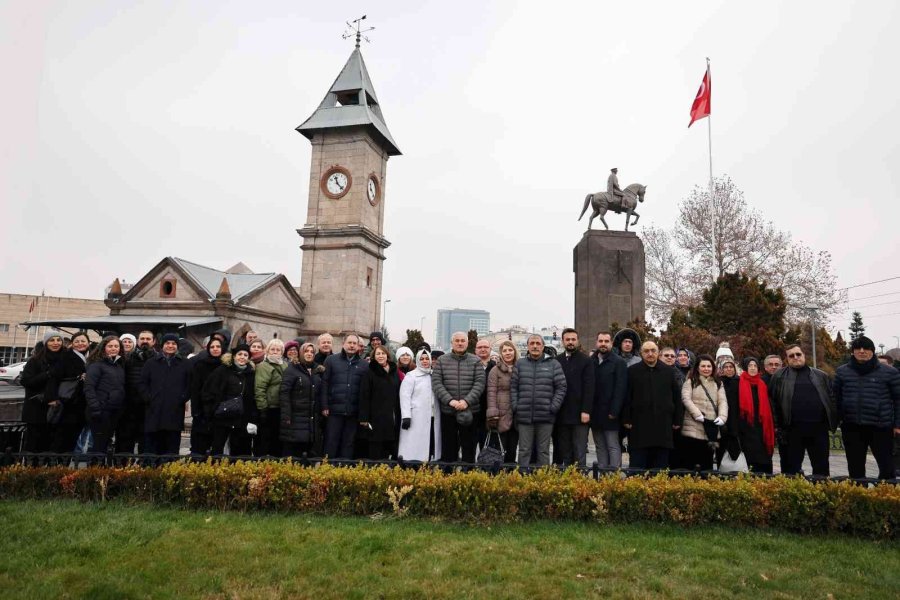 Kto Yargıtay Üyelerine Kayseri Tarihinin Güzelliklerini Tanıttı