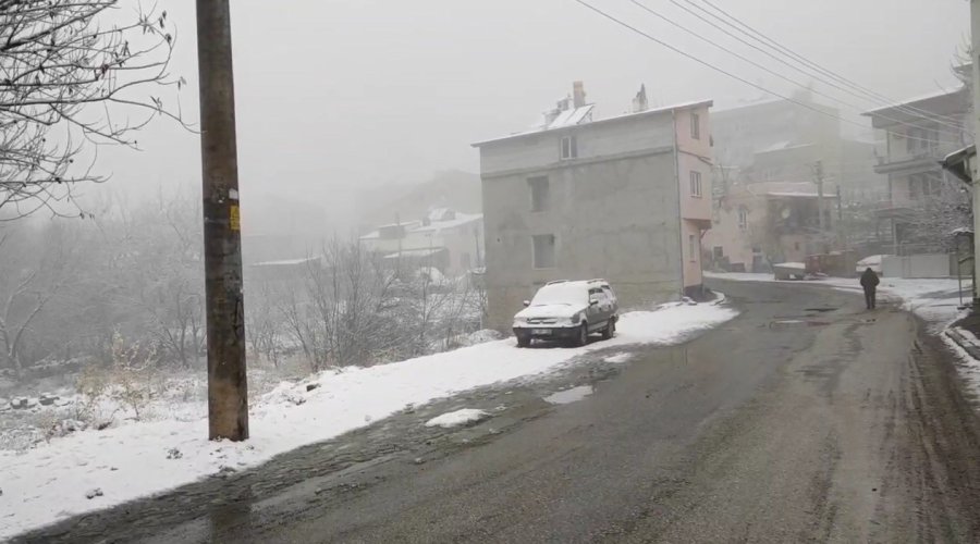 Develi’de Sis Etkili Oldu