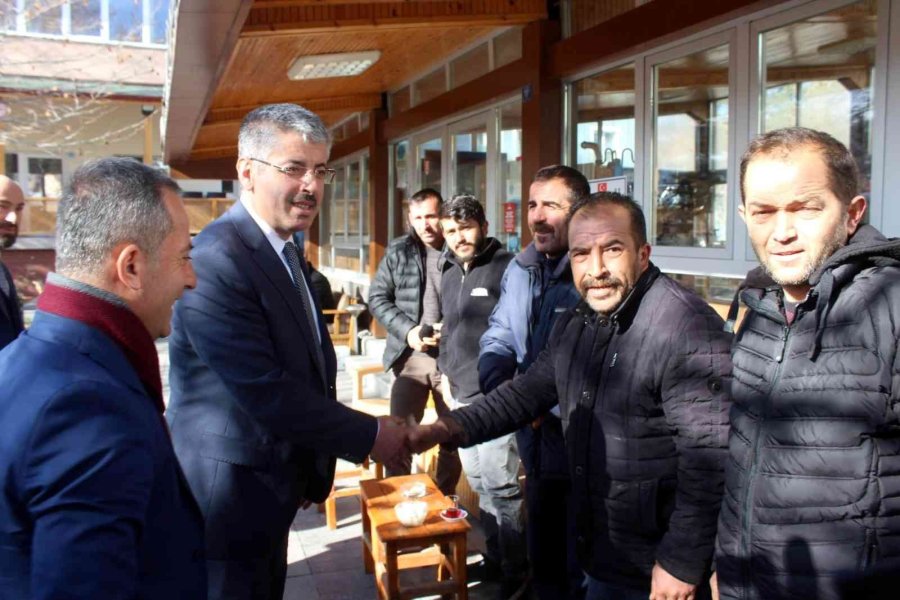 Ak Parti İl Başkanı Çopuroğlu İlçeleri Ziyaret Etti