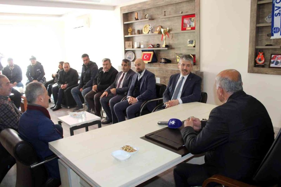 Ak Parti İl Başkanı Çopuroğlu İlçeleri Ziyaret Etti