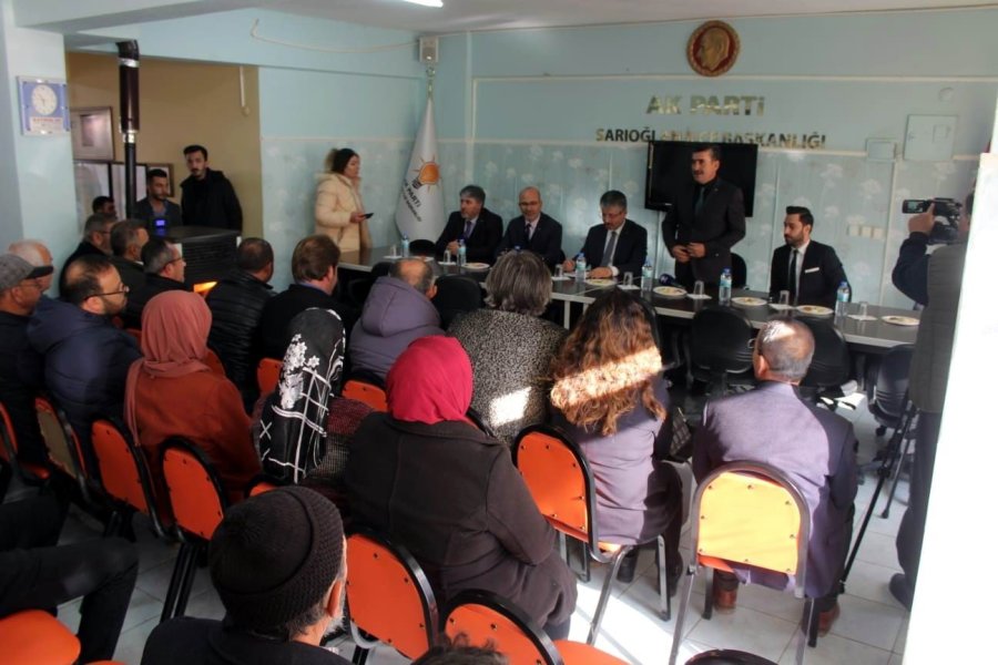 Ak Parti İl Başkanı Çopuroğlu İlçeleri Ziyaret Etti