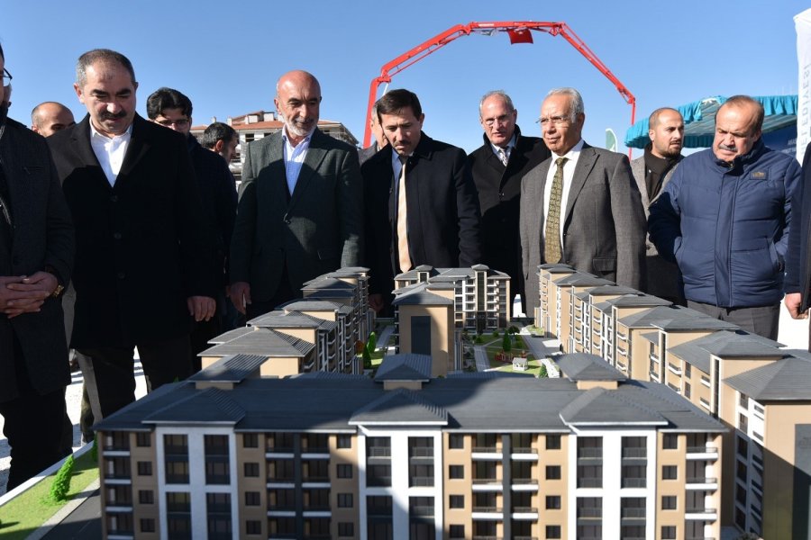 Karatay’da Akasya Park Konut Yapı Kooperatifi’nin Temeli Atıldı