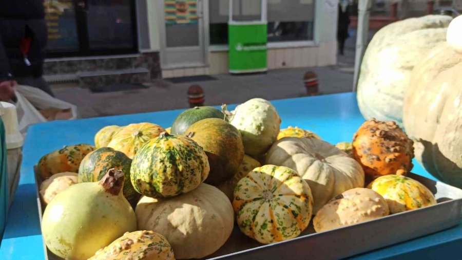 Süs Eşyası Olarak Satılan Minik Balkabakları