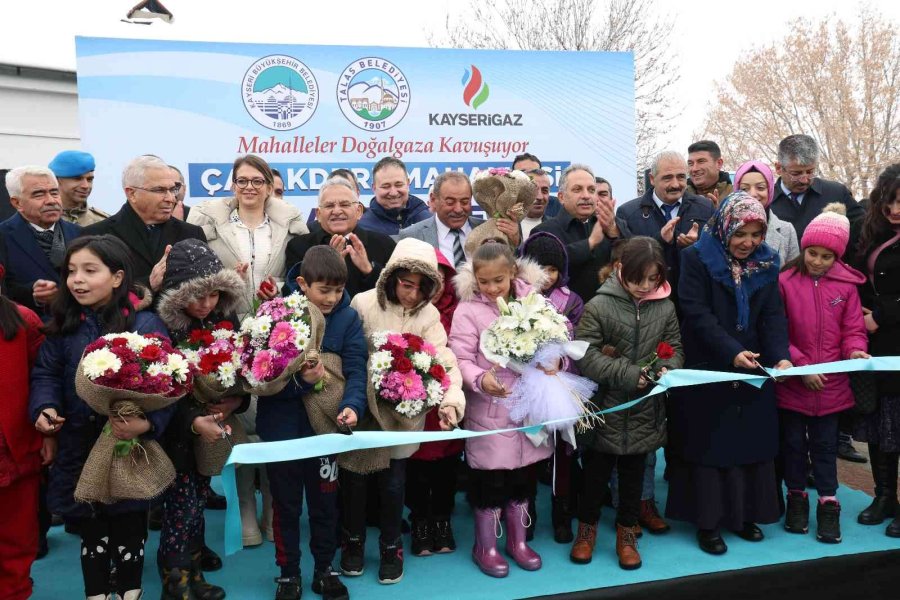 Çatakdere’de Doğalgaz Sevinci